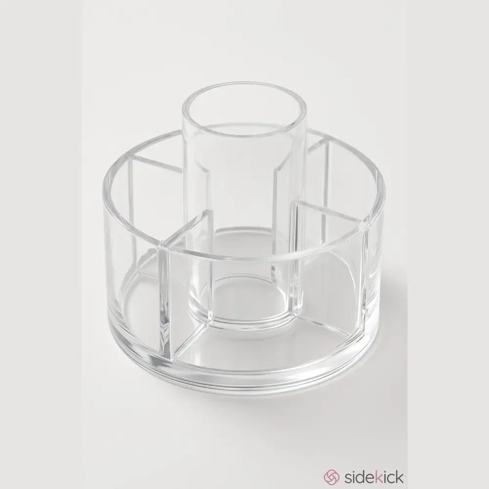 Clear Acrylic Cosmetic or Pencil Storage Container